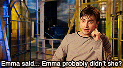 movedtoaryastarks:  The Golden Trio (on who can run the fastest) 