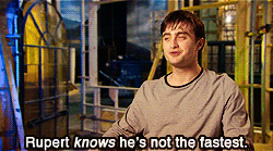 movedtoaryastarks:  The Golden Trio (on who can run the fastest) 