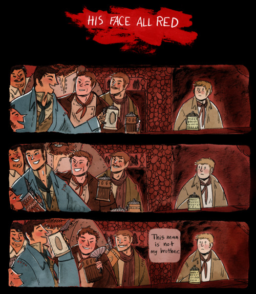 freakypencils: ofalldimensions: dederants: jessiphia: egadsy: Emily Carroll’s His Face All Red