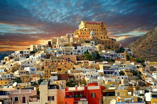 (via Favorite Places and Spaces / Syros Island Greece travel Photos &amp; pictures available as stoc