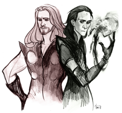 phobs-heh:  again Avengers Thor & Loki