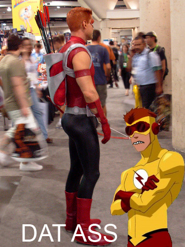 comandanteraven:  lilink:  Wally’s view of Red Arrow… by =AmbrosianSummers  That