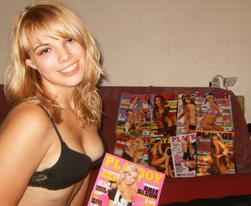 sophieadel: overnight challenge tonight was #1 fan (take a picture with an issue of playboy) i took