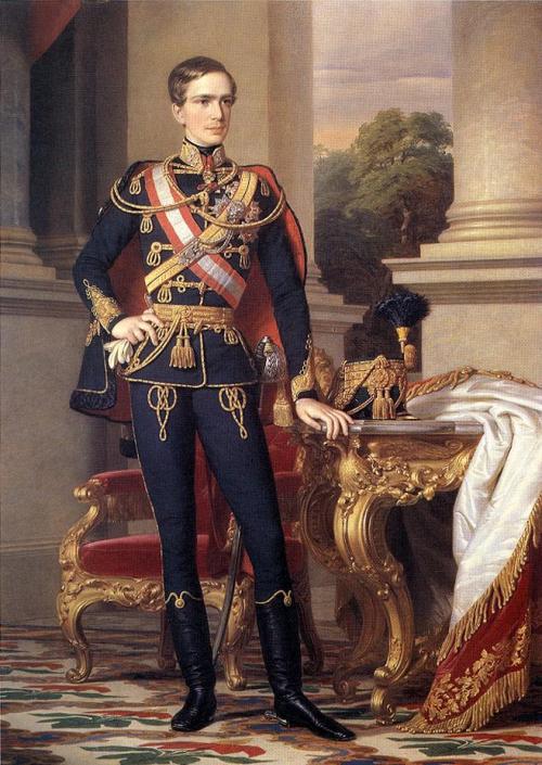 disturbthebookmites:  Kaiser Franz Joseph I of Austria, King of Bohemia, King of Croatia, Apostolic King of Hungary, King of Galicia and Lodomeria and Grand Duke of Cracow, Barabás Miklós, 1853. 