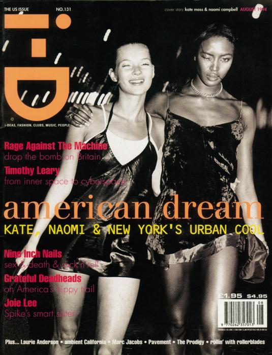 Kate Moss and Naomi Campbell photographed by Steven Klein for i-D: The US Issue August