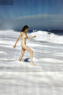 Pussylequeer:  Abbey Lee Kershaw - Vogue Italia By Mario Sorrenti, December 2008