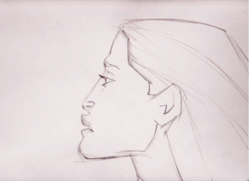 Pocahontas Production sketch by Glen Keane