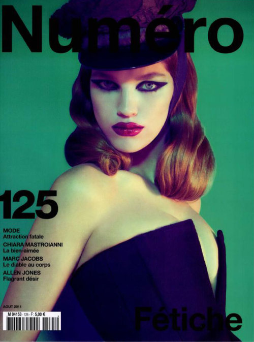 fashiongonerogue: (via Numéro #125 Cover | Samantha Gradoville by Sofia Sanchez &amp; Mau