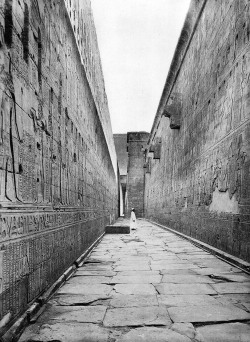 Temple of Edfu unidentified photographer  |  wiki