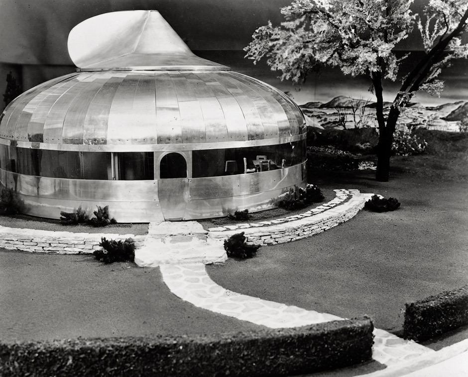 Dymaxion House, Wichita, Kansas designed by R. Buckminster Fuller, 1946