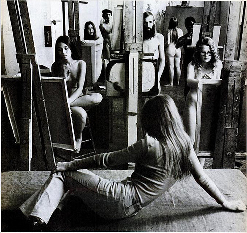 superseventies:  Art class (in reverse), 1972. 