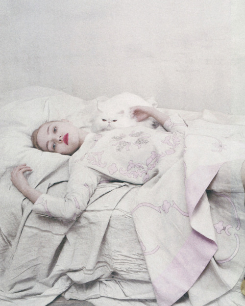 Sasha Pivovarova for Prada Spring 2006 photographed adult photos