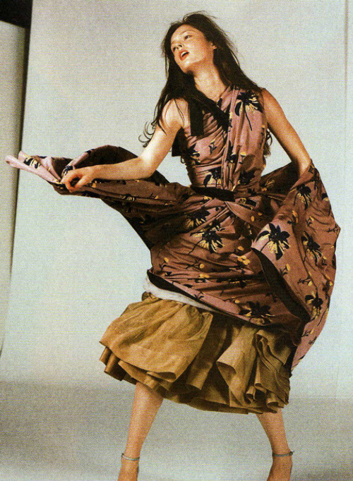 Coco Rocha in Prada by Bruce Weber for Vogue Paris