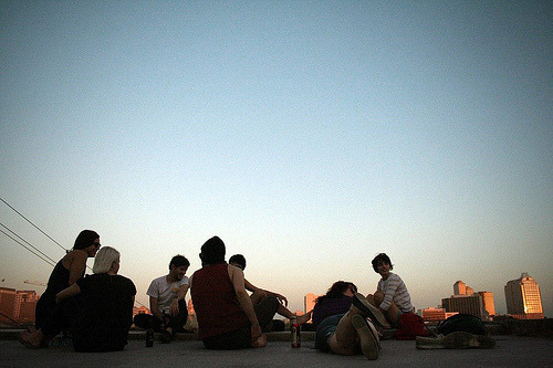 ummeninocomun:  As vezes fico pensando em como seria minha vida, se meus amigos do