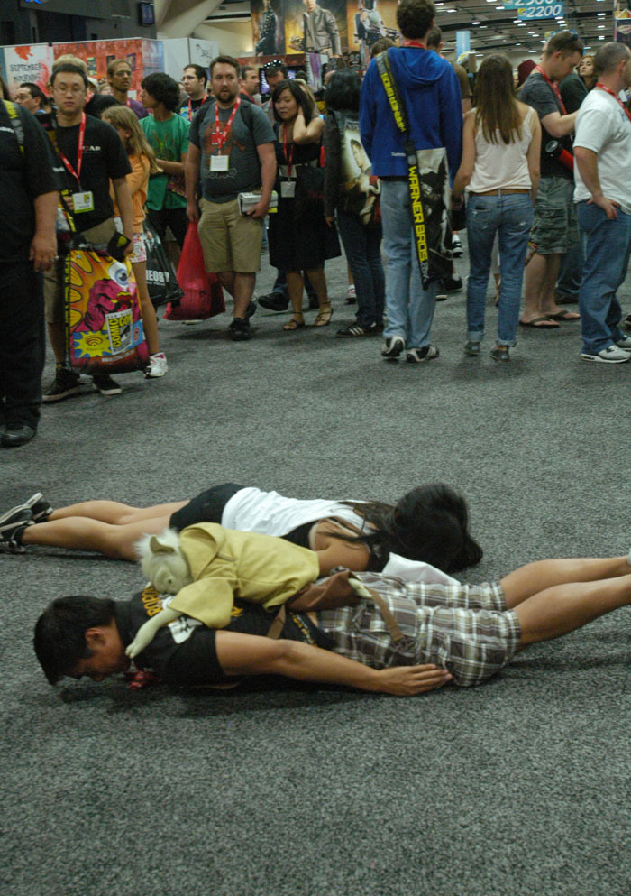 theclearlydope:  Small gallery of shots I took from Day 1.   Planking is the worst