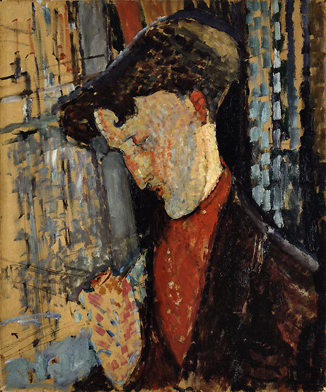 poboh:  Portrait of the Painter Frank Haviland, 1914, Amedeo Modigliani. 