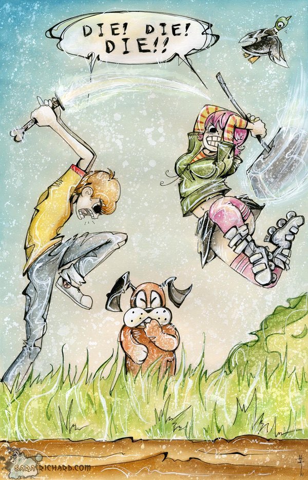 albotas:  Scott Pilgrim vs. the Dog Sara Richard shows the toughest opponent ever