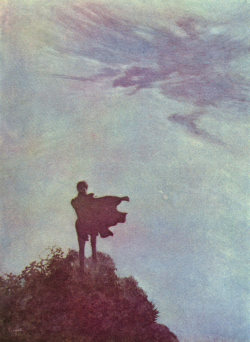  Illustration for Edgar Allan Poe’s “Alone”, Edmund Dulac, 1915 