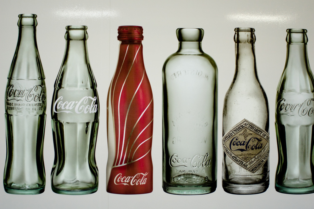 Coca cola bottle history