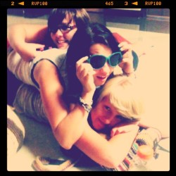 This is what happens at band camp, love my girls but that hurt my back, haha (Taken with instagram)