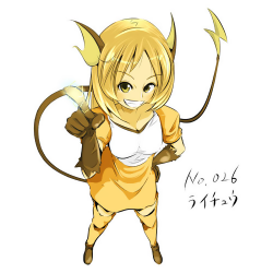 fyeahpokemongijinka:  request: raichu 