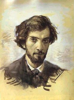 fuckyeahclassicart:  Self Portrait of Isaac Levitan 