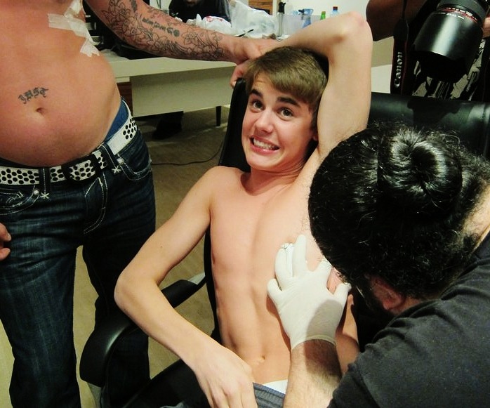 Justin bieber boner