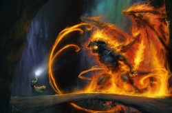 preshtildeath:  gandalf vs. balrog