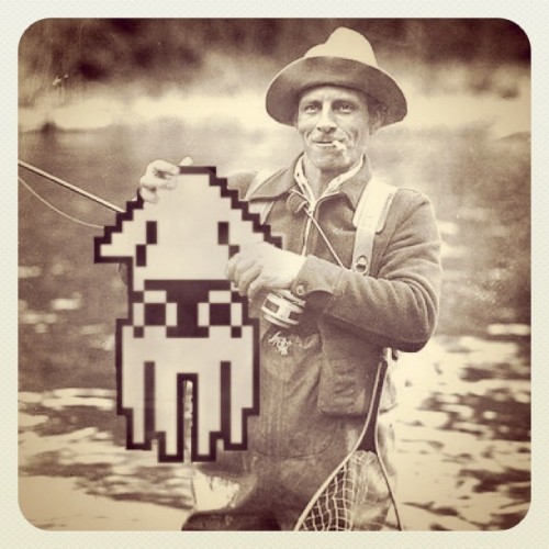 it8bit:  Went Fishin’  - by Greg Blackburn 