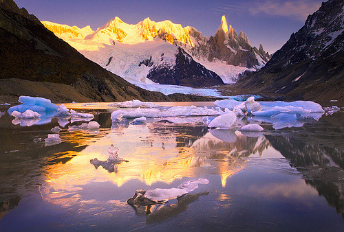 The Jewels of Cerro Torre | Laguna Torre, Patagonia, Argentina©  AndersonImages