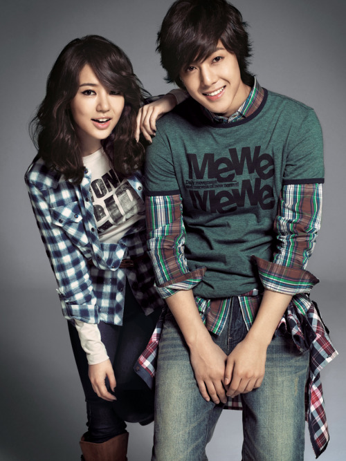 mianhae143: Yoon Eun Hye and Kim Hyun Joong for Basic House