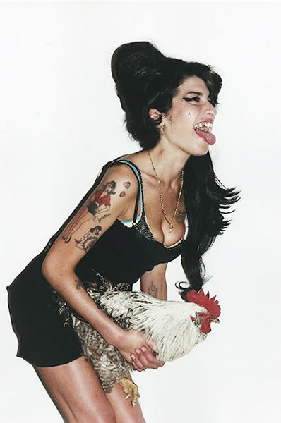 Amy Winehouse (Enfield, Londra, 14 settembre 1983 – Londra, 23 luglio 2011) - Ph. Terry Richardson