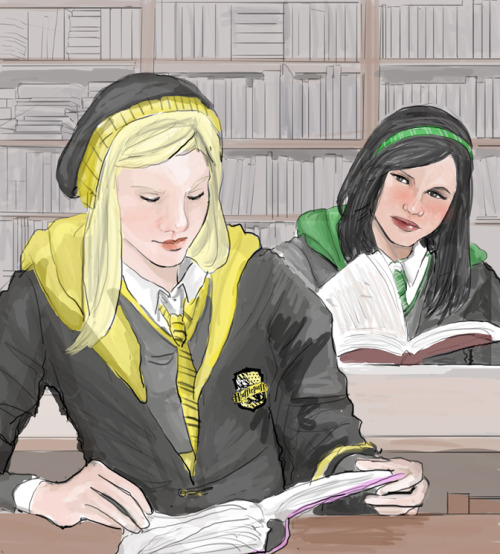 paperandapencil:Slytherins are sneaky. So I hear.