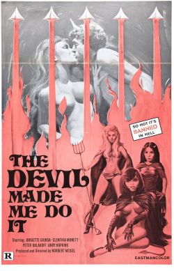 via greggorysshocktheater:  The Devil Made Me Do It (1970) 