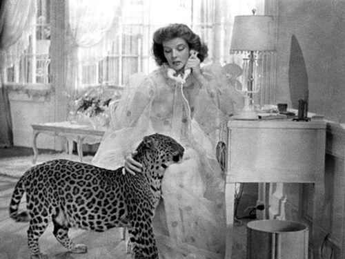 Katharine Hepburn in Bringing Up Baby