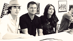 oldohwarriorprincess:  The Vampire Diaries Takes a Bite Out of Comic-Con 2011 (x)