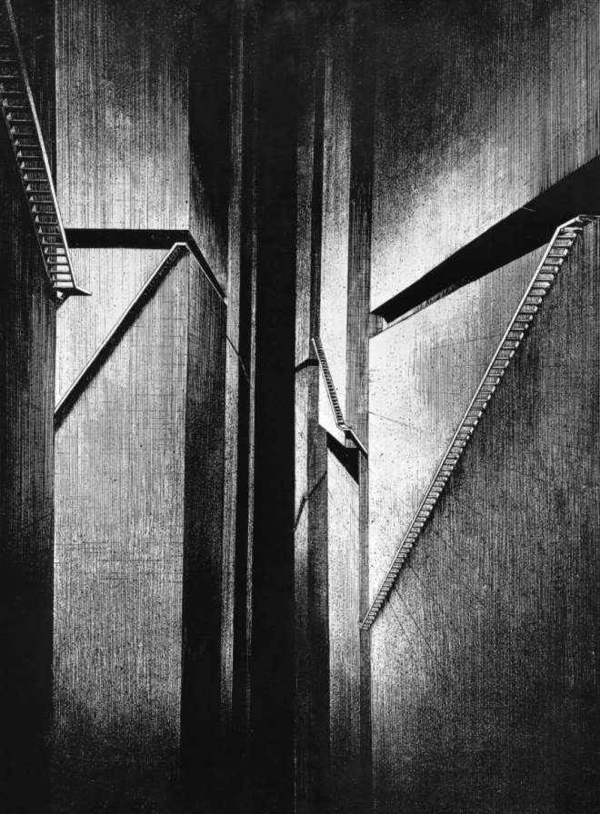 grotten:  One of Giger’s early ‘Shaft’ pictures.  