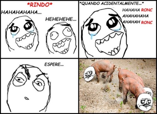 Você também ri assim as vezes?