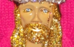 glynislovesyou:  glitter jesus 