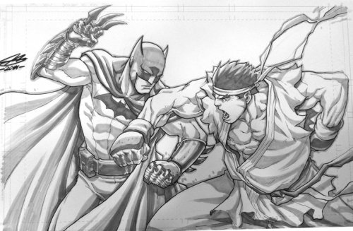 Crossover!Batman vs Evil RyuDeviantart|Blog