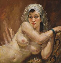 paradoxlust: @vinylpanx Yes, I like Norman Lindsay a lot. He was rare among male artists in that he liked to paint real grown up women with strong personalities. 