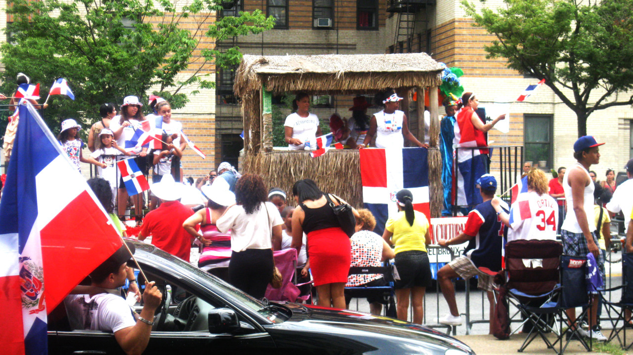 This past Sunday was the D.r.Parade Every year in the bronx they hold a parade for