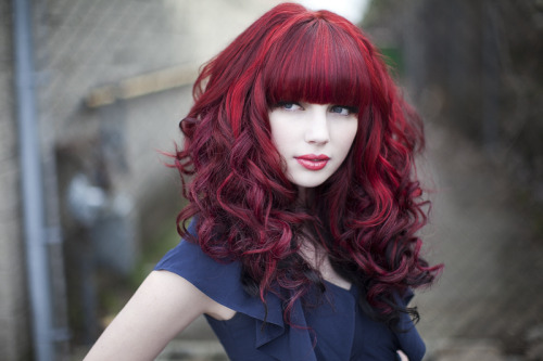 ohmygodbeautifulbitches:  Brandilee Alison    Oh wow beautiful red hair. Luv it. ♥