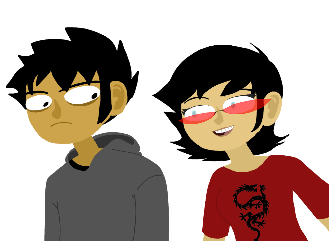 a stupid banner for a stupid doodle human au im doing with stupid art and a stupid