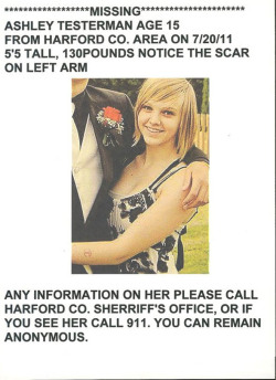 curiositykills-:  Please take 2 seconds out of your day to reblog this. I know this girl. I go to school with her. I’ve talked to her. This is scary to even think about. She ran away and will be missing for a week as of tomorrow. PLEASE HELP FIND HER