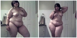 shortnthick:  lovelyfatties:  First time ever taking full body nudesNever felt so sexy(eleanor-lamb)   Beautiful!!!!