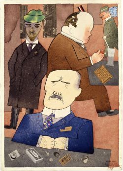 i12bent:  George Grosz: Brillantenschieber