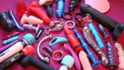 sugarbutch:  One day I hope to have a large collection, I’m a sex toy hoarder.  