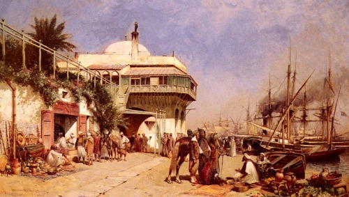 Thompson Alfred Wordsworth - The Port Of Algiers