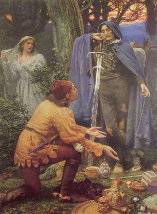 fuckyeahpreraphaelites:  Bertucciova NevestaEdward Robert Hughes1895 